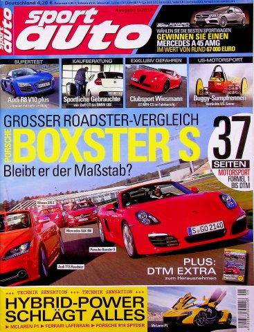 Deckblatt Sport Auto (05/2013)
